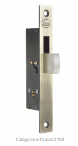 Cerradura perfil paleta lock